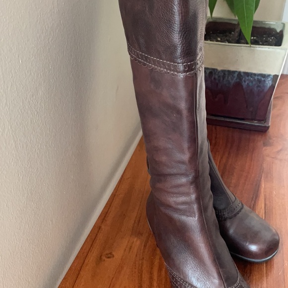 La Canadienne brown boots retro feminine - Picture 4 of 10